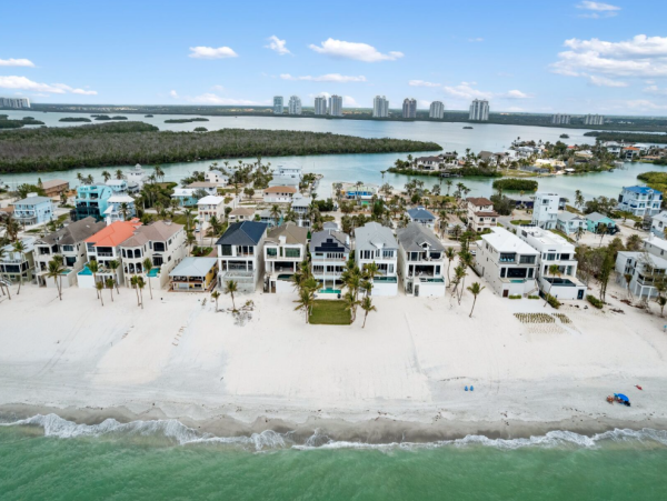 Luxury Bonita Beach Beachfront Vacation Rental with Pool & Gulf Views